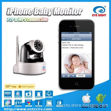 megapixel HD wirless home security iPhone baby monitor